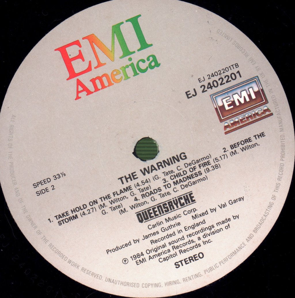 Queensryche - Warning - Lp