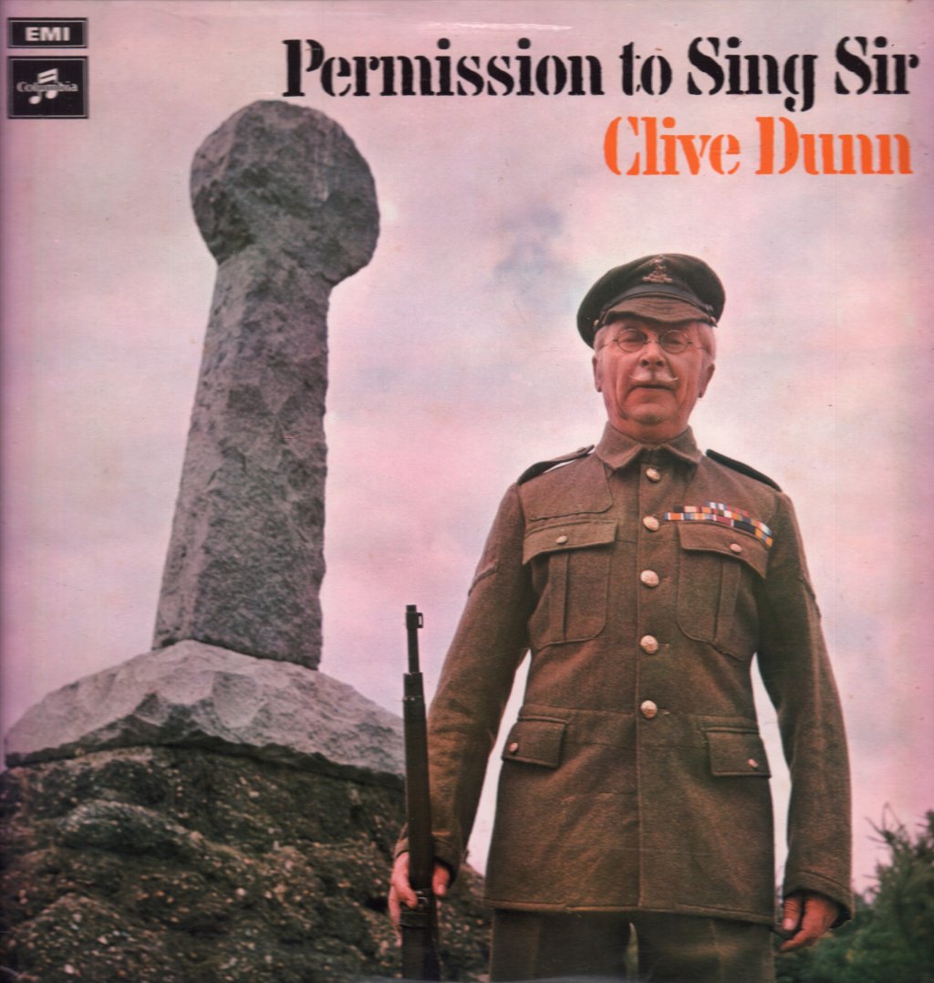 Clive Dunn - Permission To Sing Sir - Lp