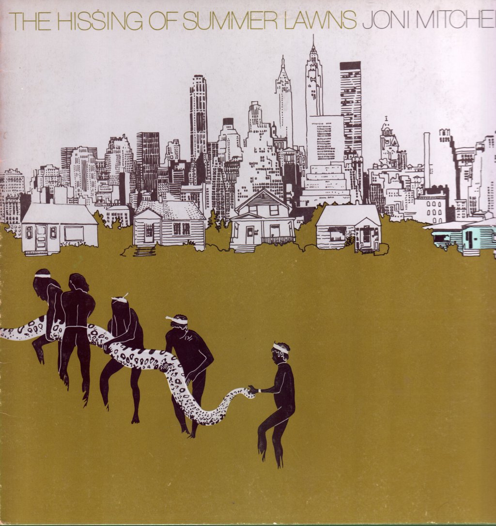 Joni Mitchell - Hissing Of Summer Lawns - Lp