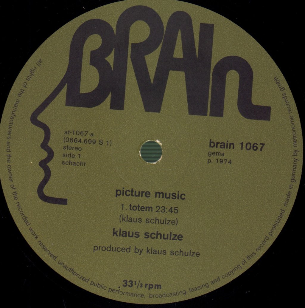 Klaus Schulze - Picture Music - Lp