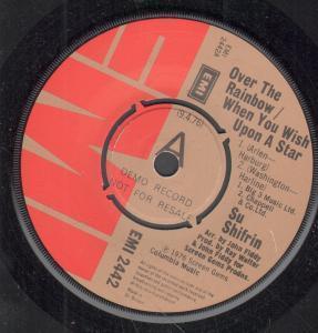Su Shifrin - Over The Rainbow/When You Wish Upon A Star - 7 Inch