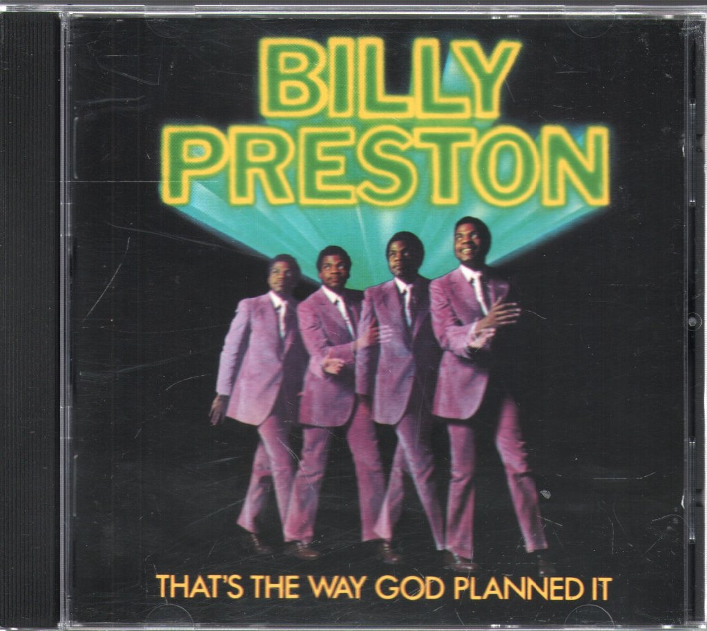 Billy Preston - That's The Way God Planned It - Cd