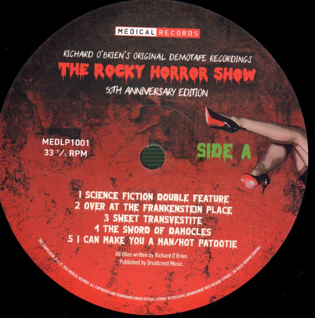 Richard O'brien - Rocky Horror Show (Richard O'Brien's Original Demotape Recordings) - Lp