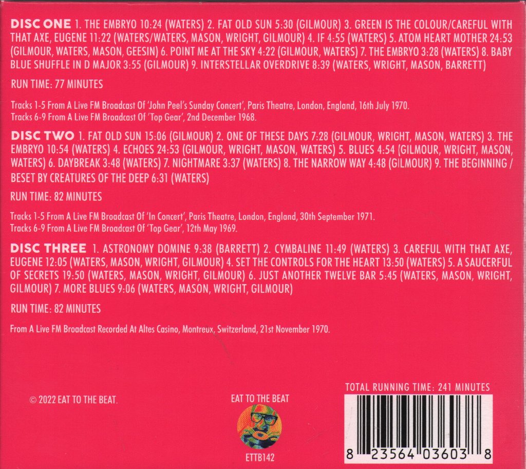 Pink Floyd - Transmission Impossible - Triple Cd