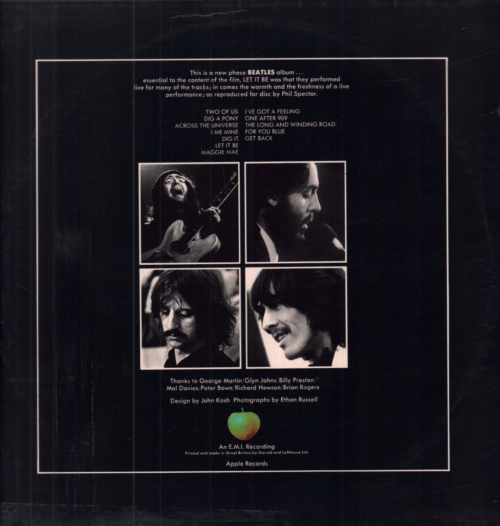 Beatles - Let It Be - Lp