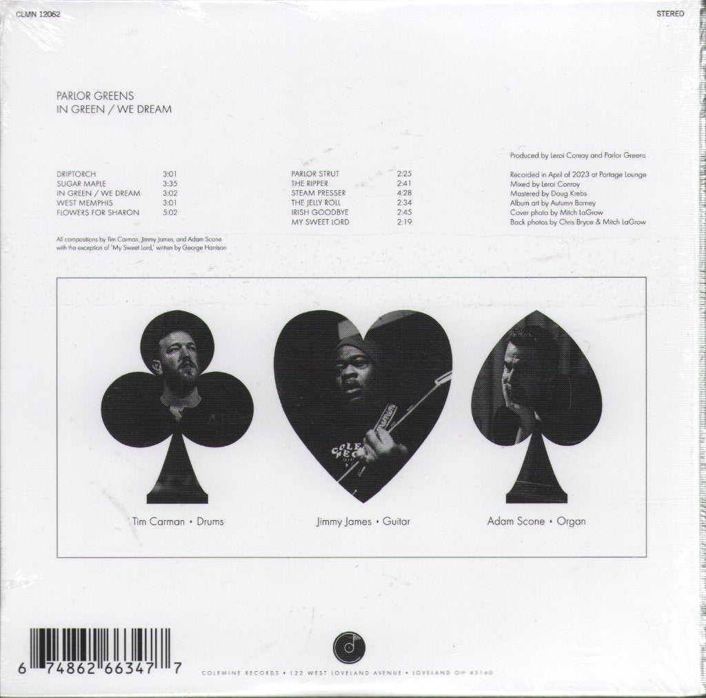 Parlor Greens - In Green / We Dream - Cd
