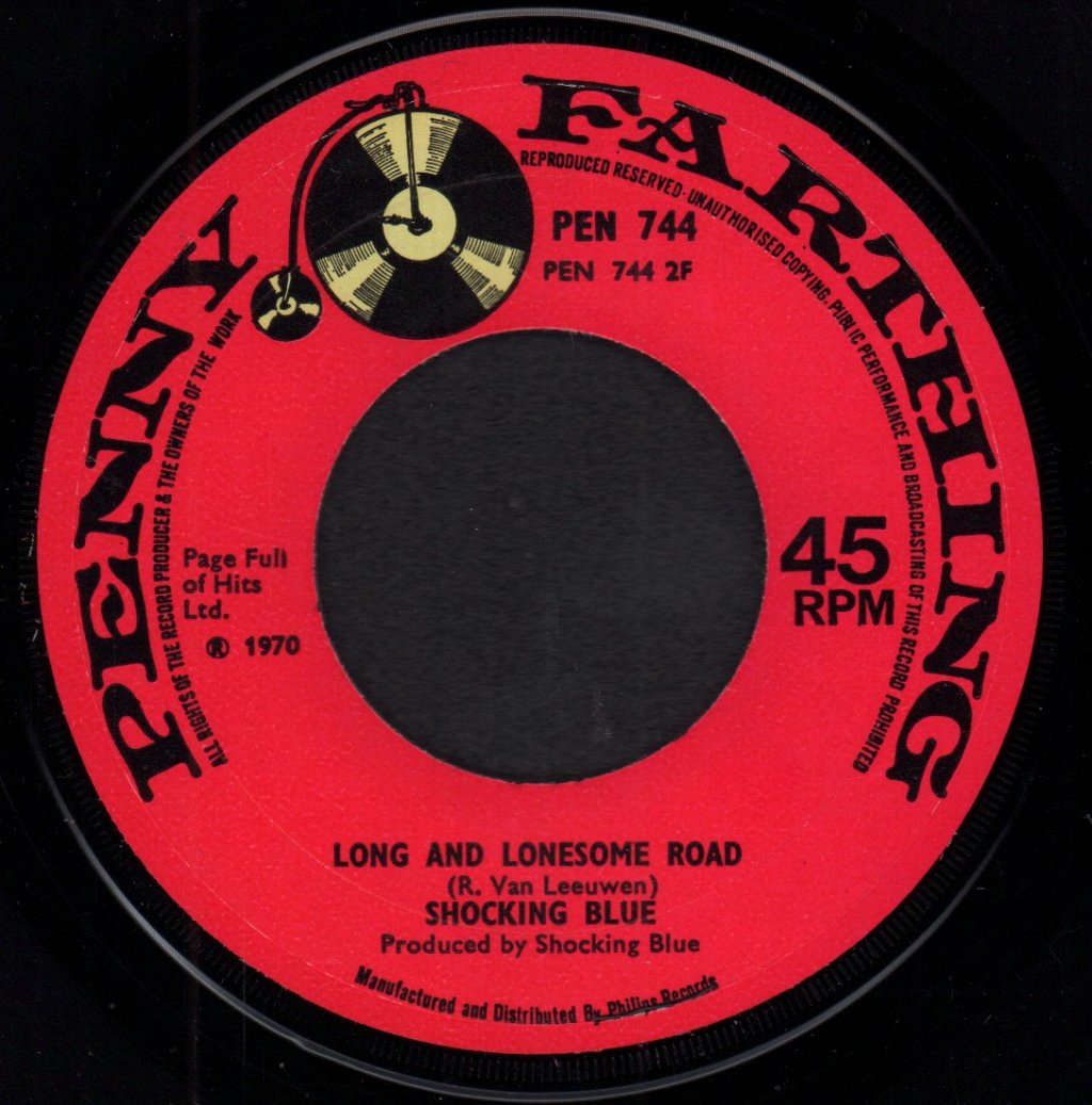 Shocking Blue - Sally Was A Good Old Girl - 7 Inch