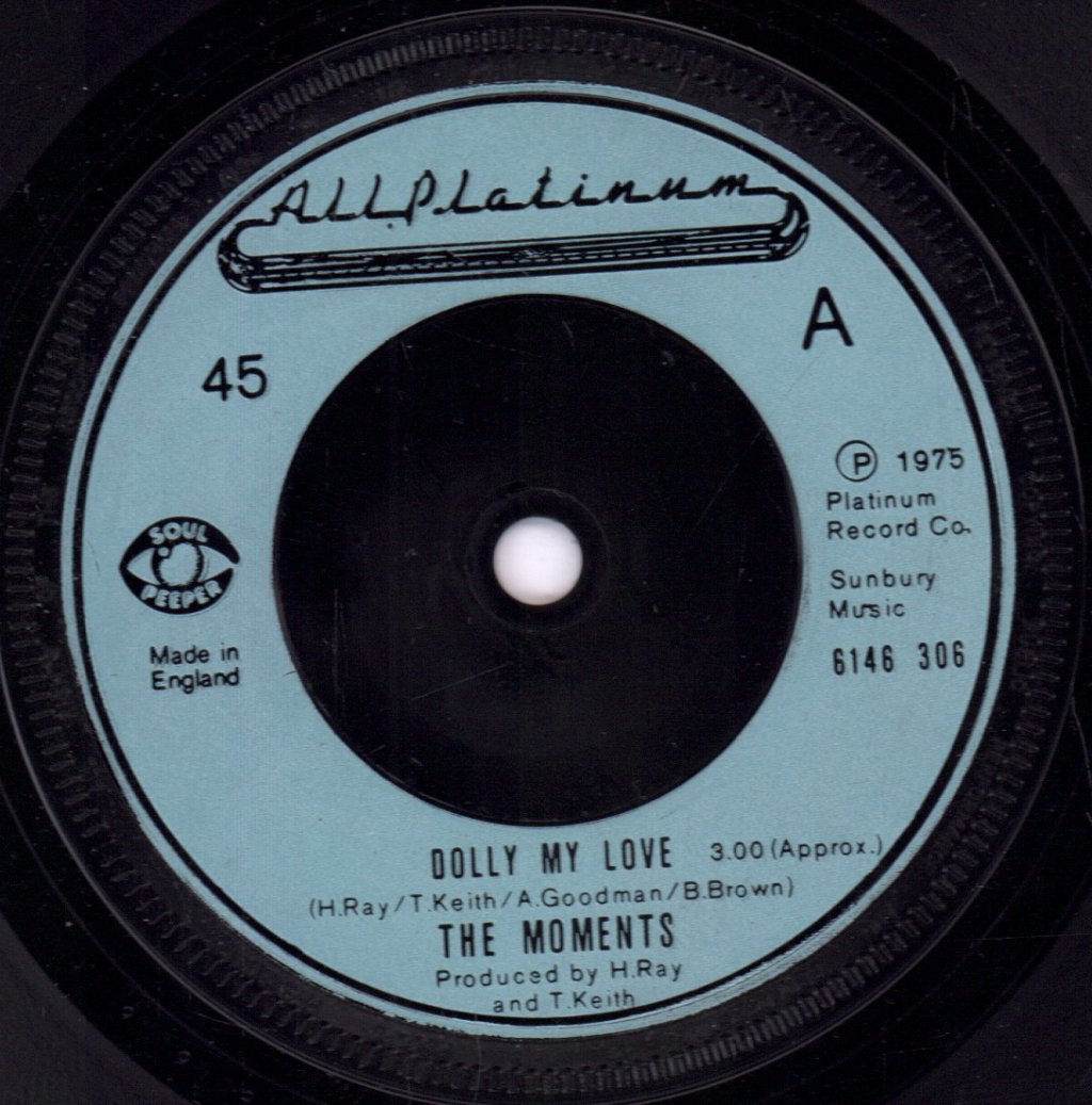 Moments (70'S Group) - Dolly My Love - 7 Inch