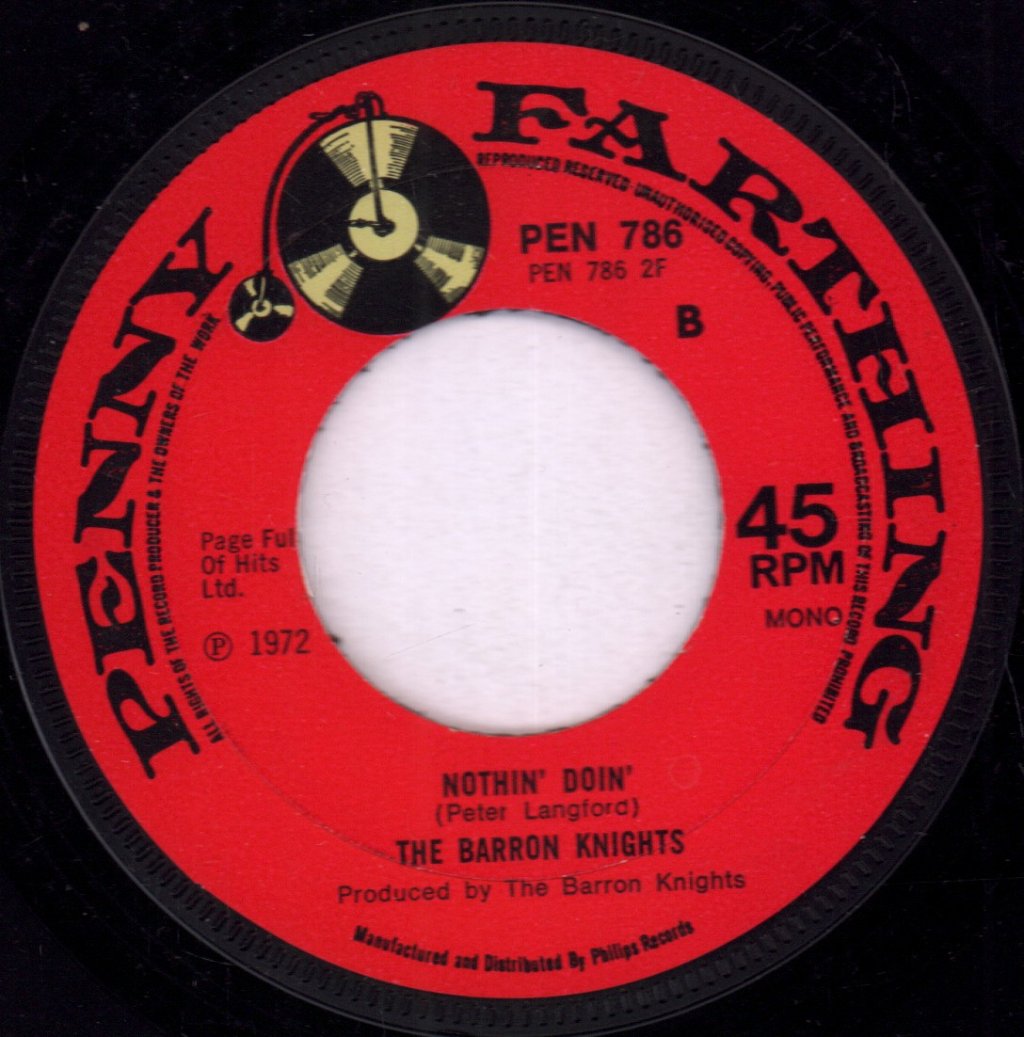 Barron Knights - You're All I Need - 7 Inch