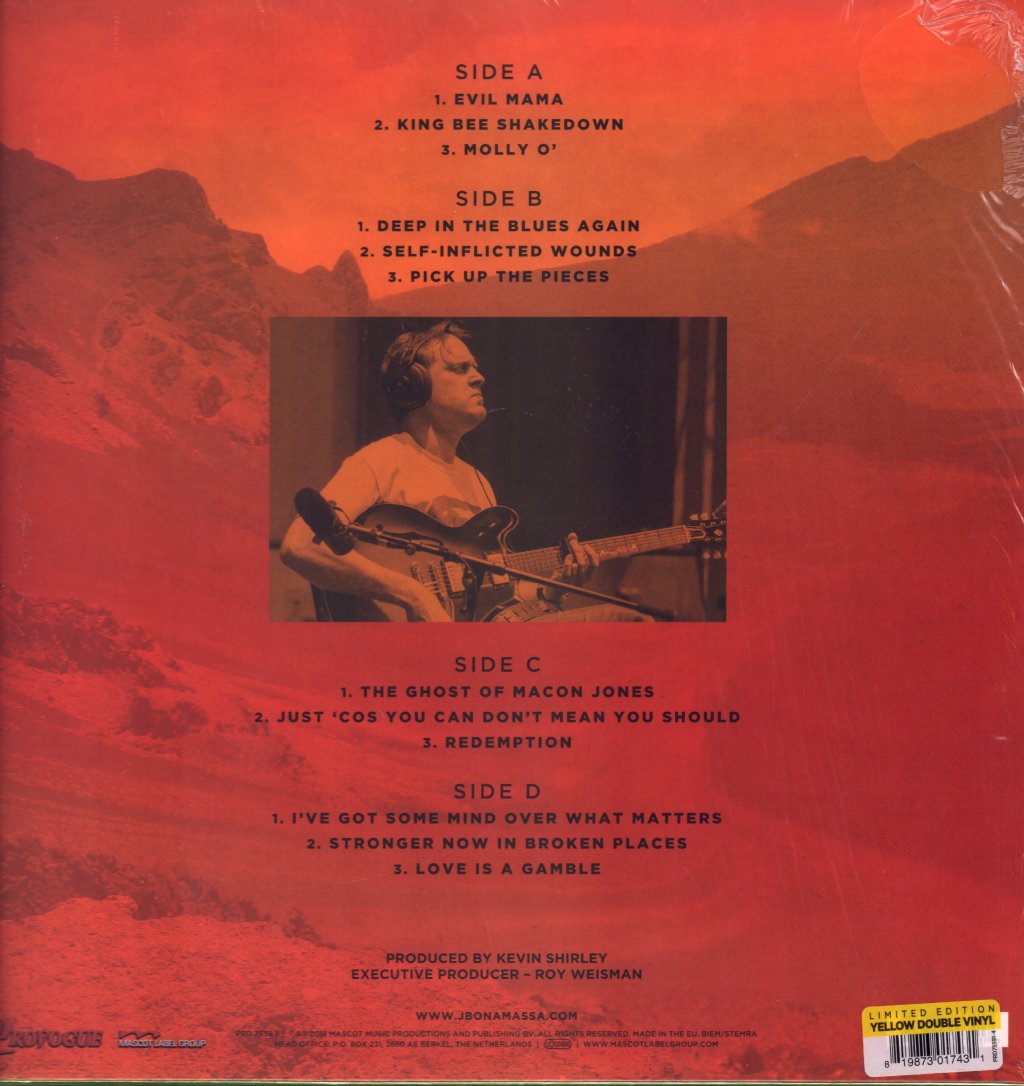 Joe Bonamassa - Redemption - Double Lp