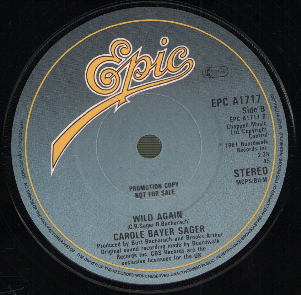 Carole Bayer Sager - Easy To Love Again - 7 Inch