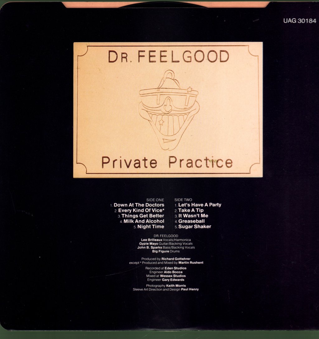 Dr. Feelgood - Private Practice - Lp