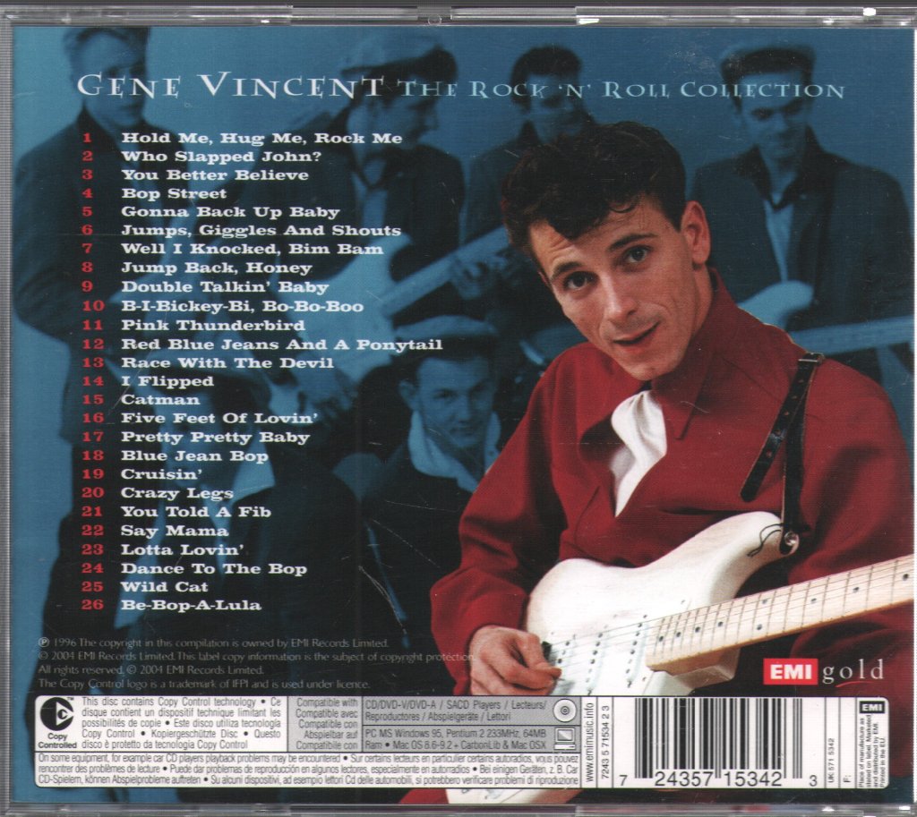 Gene Vincent - Rock N Roll Collection - Cd