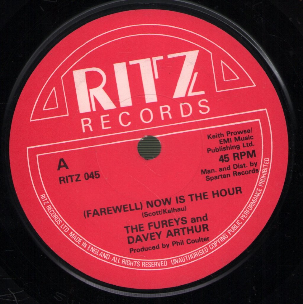 Fureys & Davey Arthur - (Farewell) Now Is The Hour - 7 Inch
