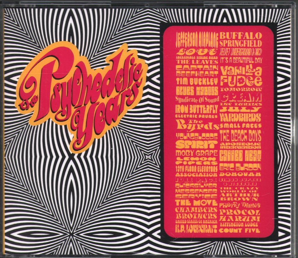 Various Artists - Psychedelic Years - Cd Set