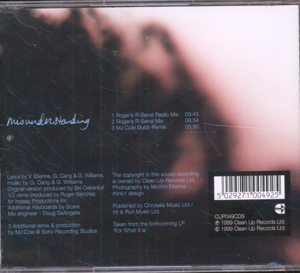 Valerie Etienne - Misunderstanding - Cd