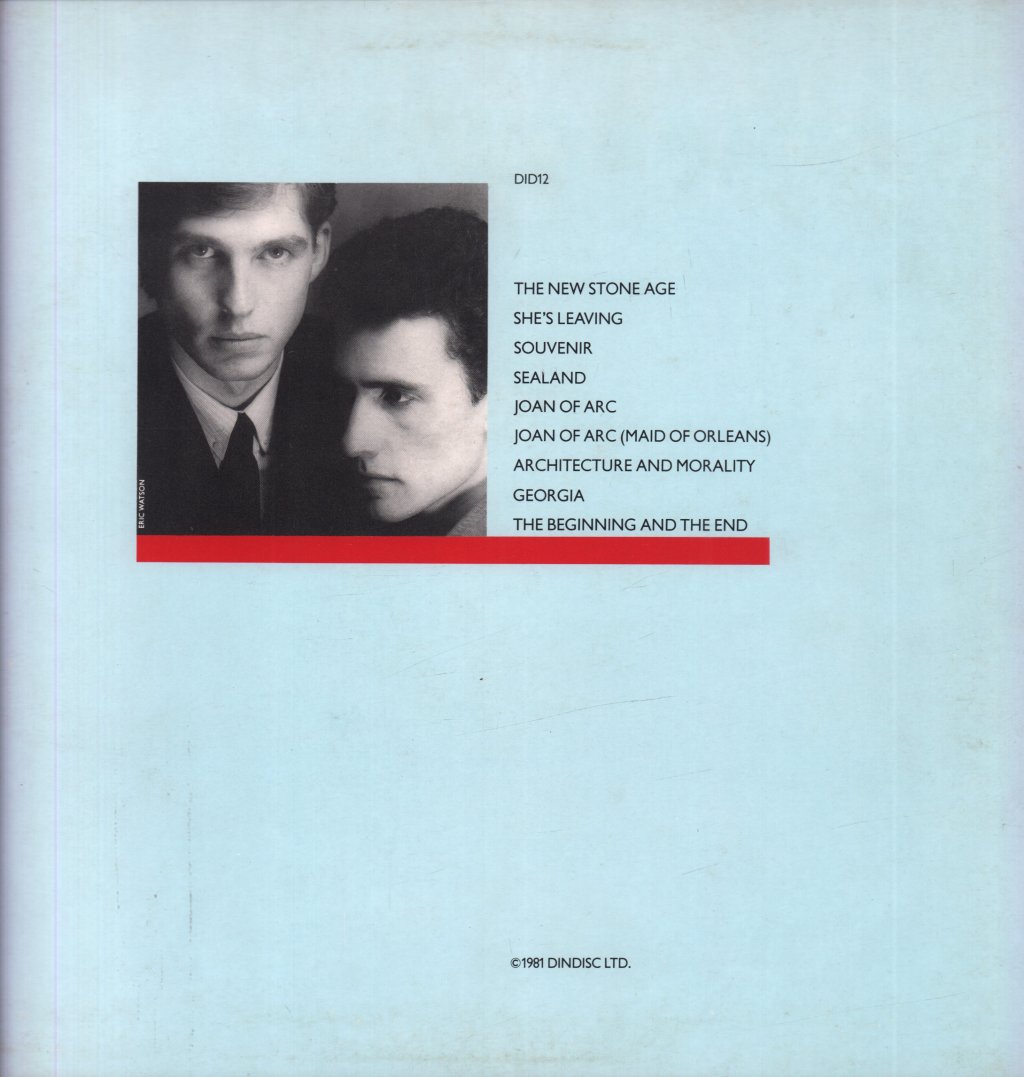 OMD - Architecture And Morality - Lp
