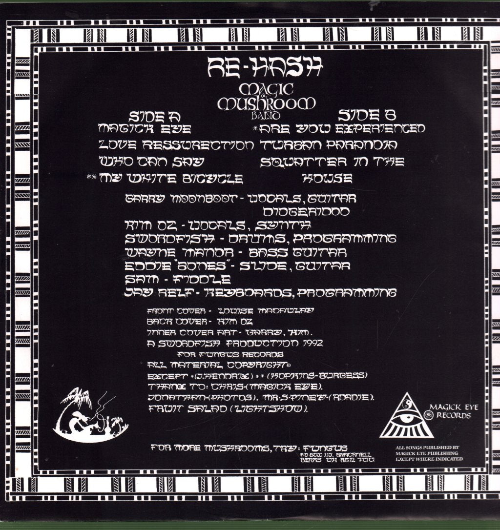 Magic Mushroom Band - Re-Hash - Lp
