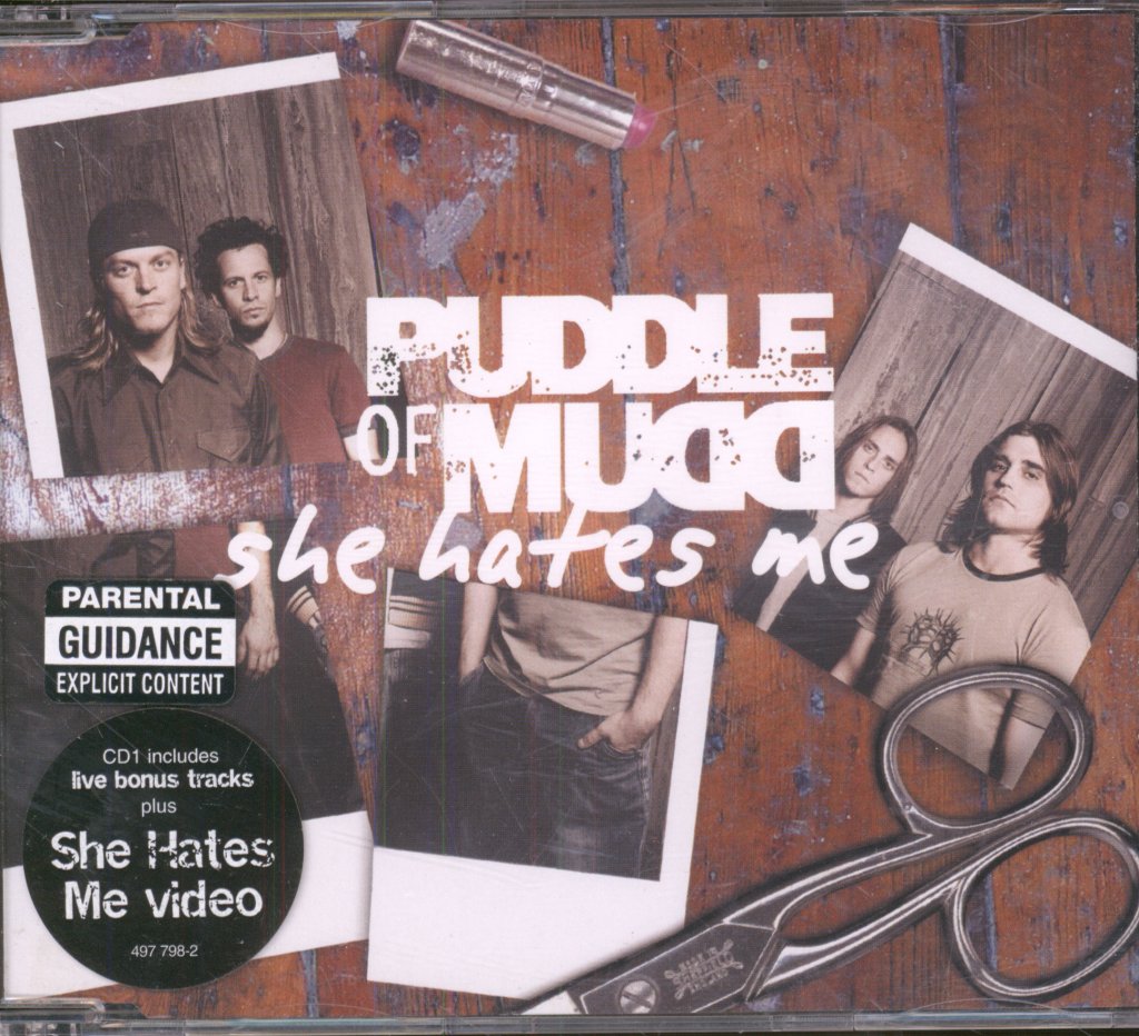 Puddle Of Mudd - She Hates Me - Cd