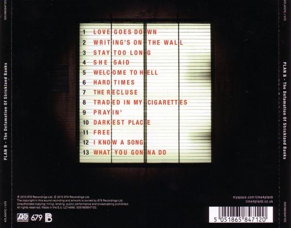 Plan B (2000 Artist) - Defamation Of Strickland Banks - Cd