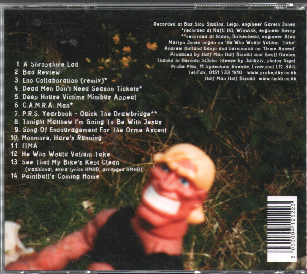 Half Man Half Biscuit - Voyage To The Bottom Of The Road - Cd