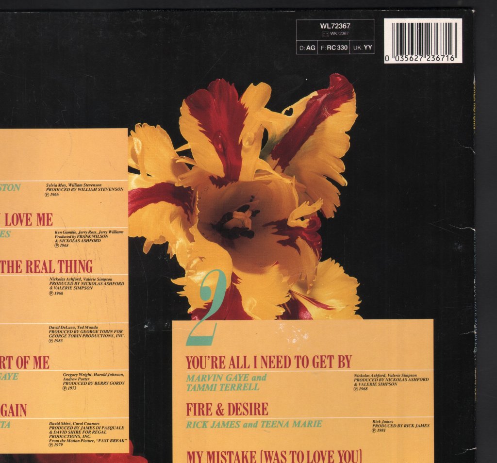 Various Artists - All The Great Motown Love Song Duets - Lp