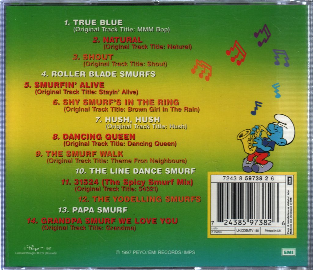 Smurfs - Smurfs Go Pop! Again - Cd – Vinyl Tap