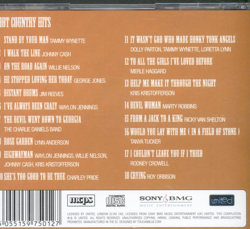 Various Artists - Hot Country Hits - Cd
