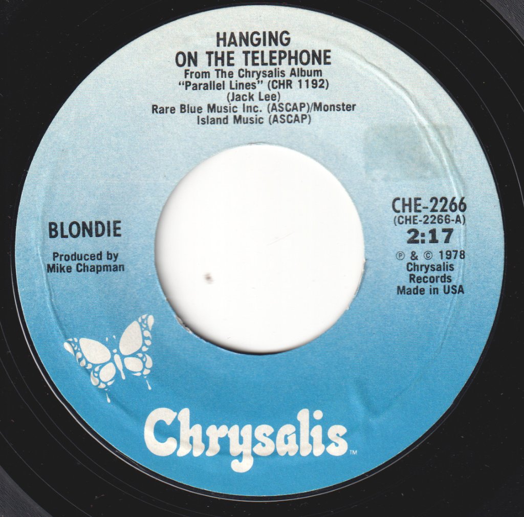 Blondie - Hanging On The Telephone - 7 Inch