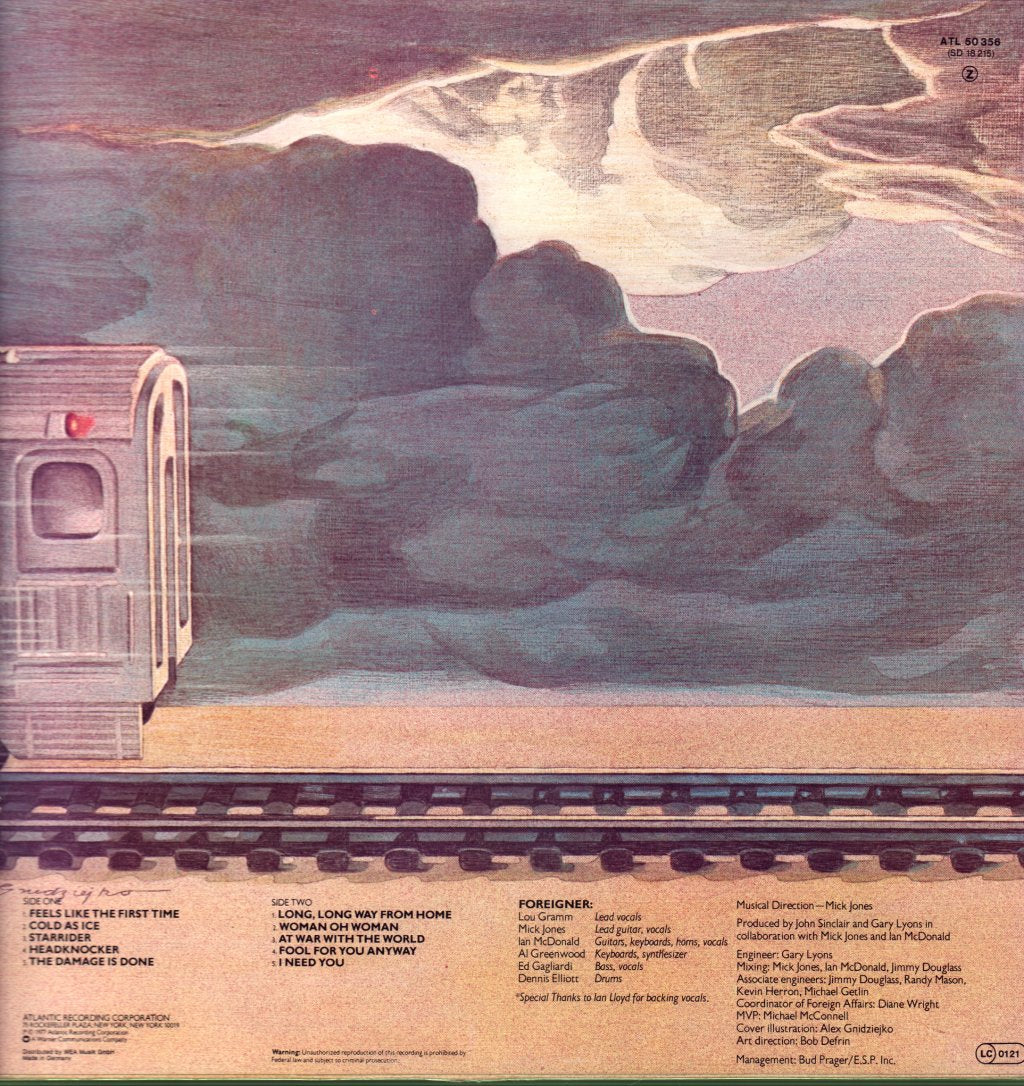 Foreigner - Foreigner - Lp
