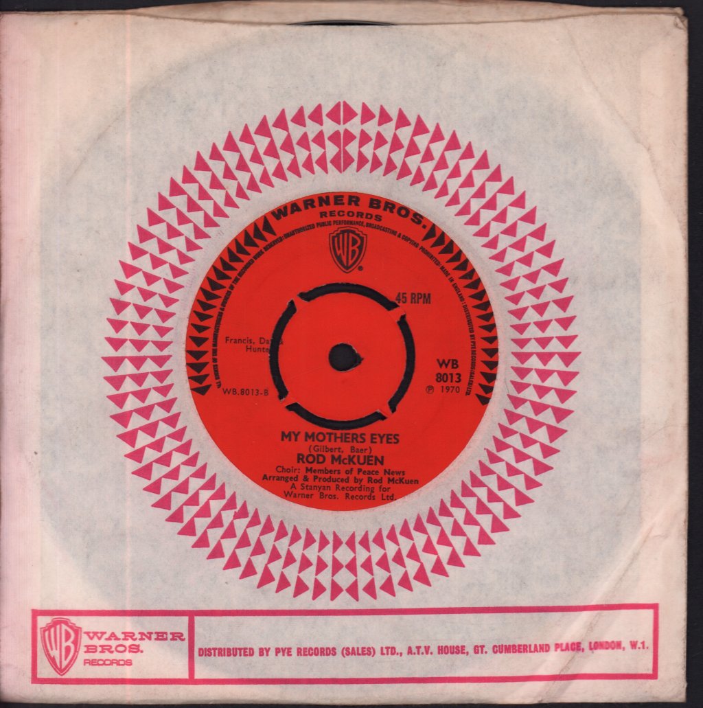 Rod Mckuen - Soldiers Who Want To Be Heroes - 7 Inch