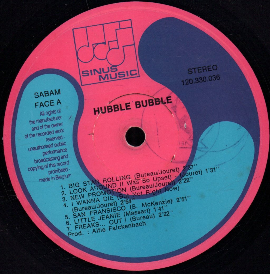 Hubble Bubble - Hubble Bubble - Lp