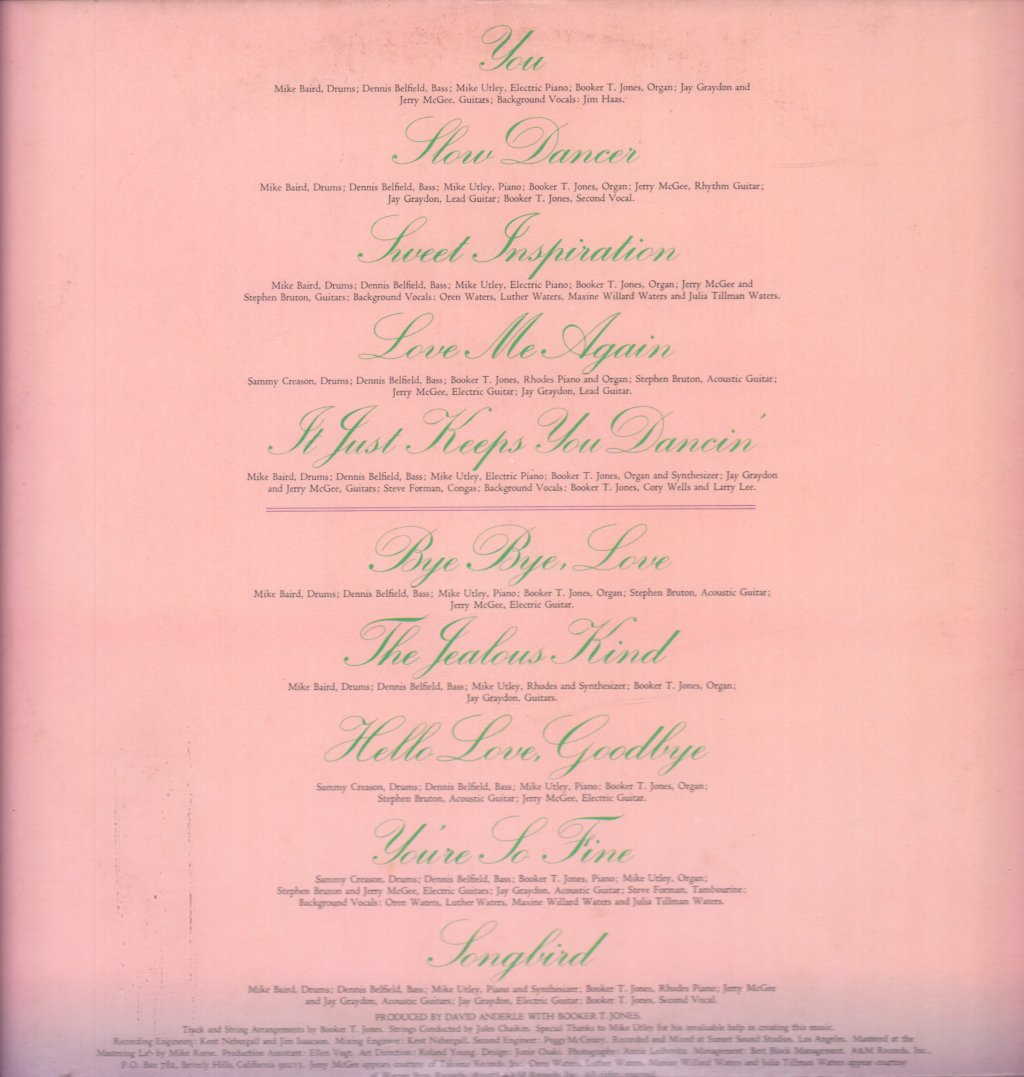 Rita Coolidge - Love Me Again - Lp