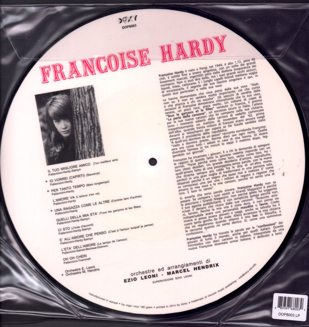 Françoise Hardy - Canta Per Voi In Italiano - Lp