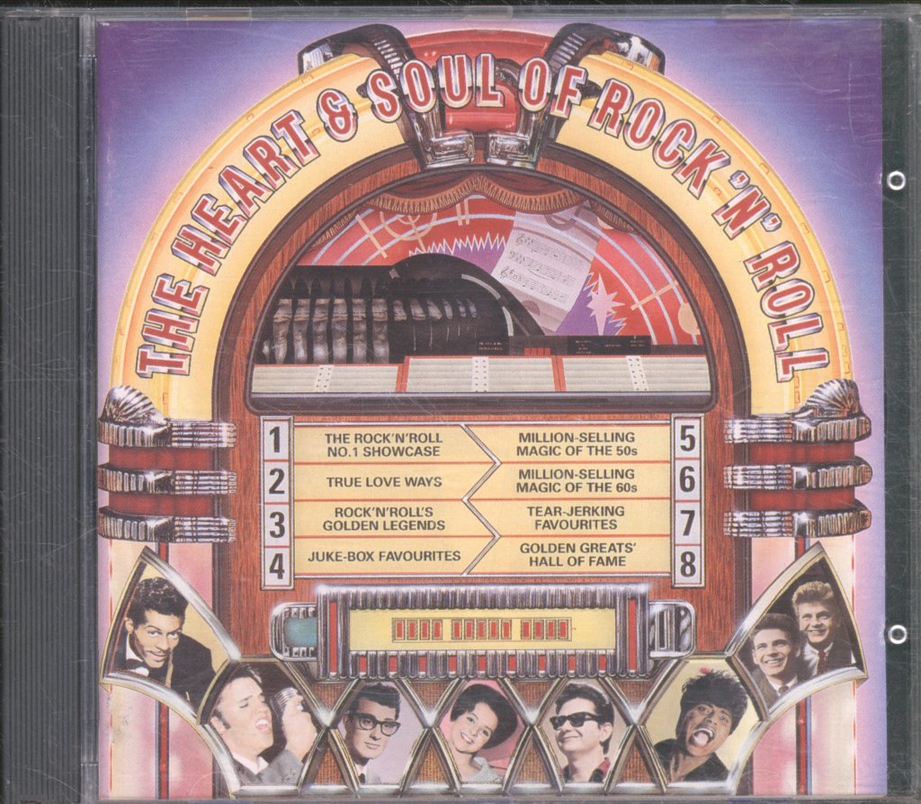 Various Artists - Heart & Soul Of Rock 'N' Roll - Cd Set