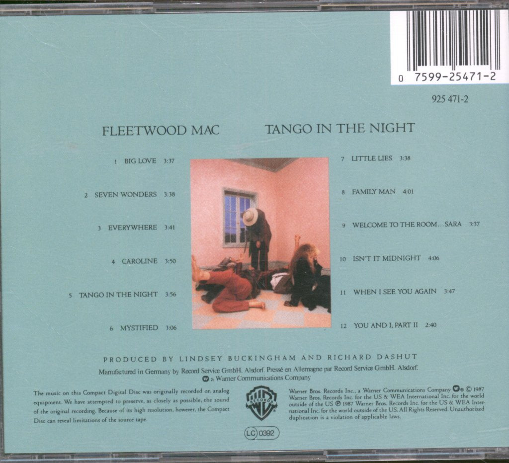 Fleetwood Mac - Tango In The Night - Cd