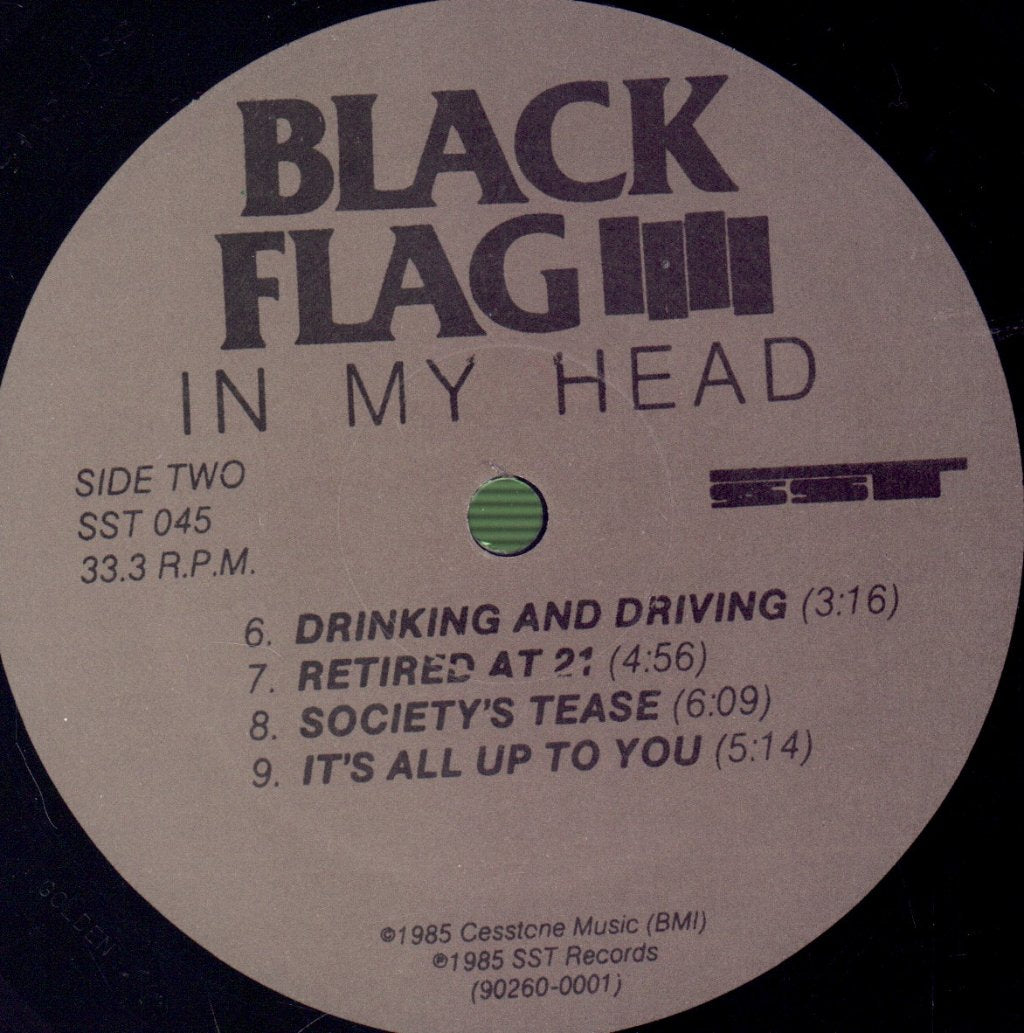 Black Flag - In My Head - Lp