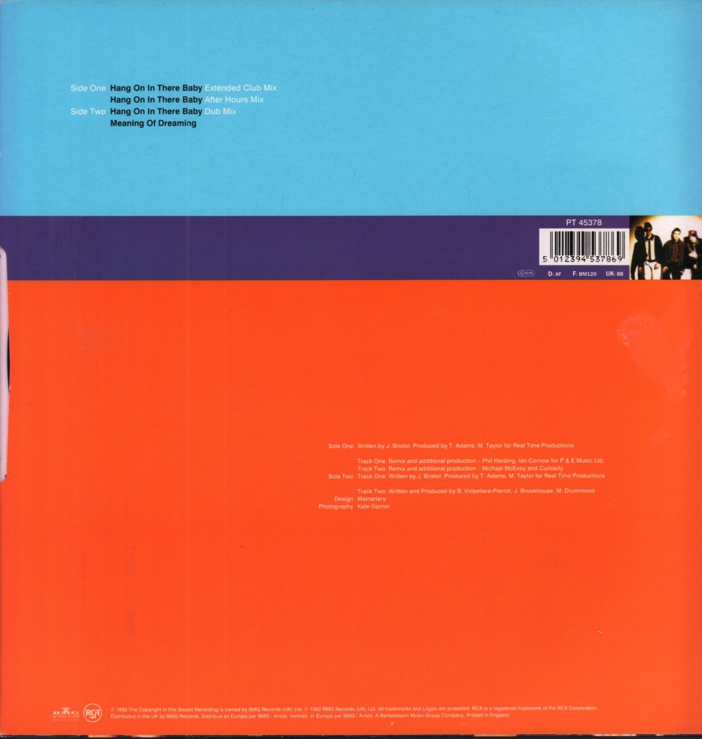 Curiosity - Hang On In There Baby - 12 Inch