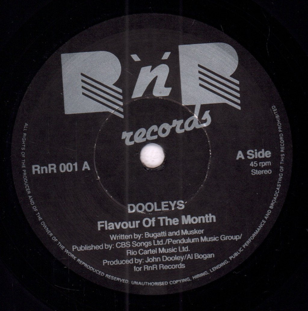Dooleys - Flavour Of The Month - 7 Inch
