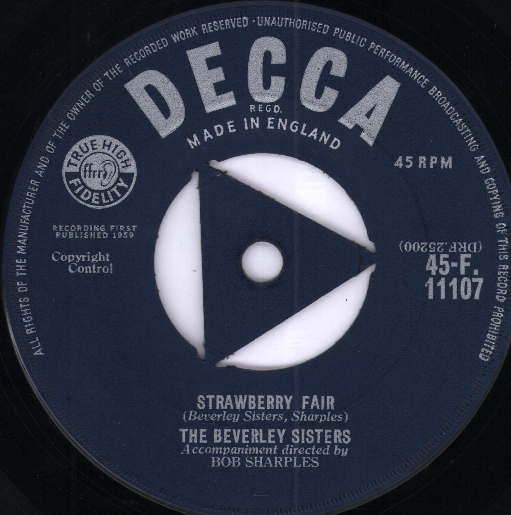 Beverley Sisters - Little Drummer Boy - 7 Inch