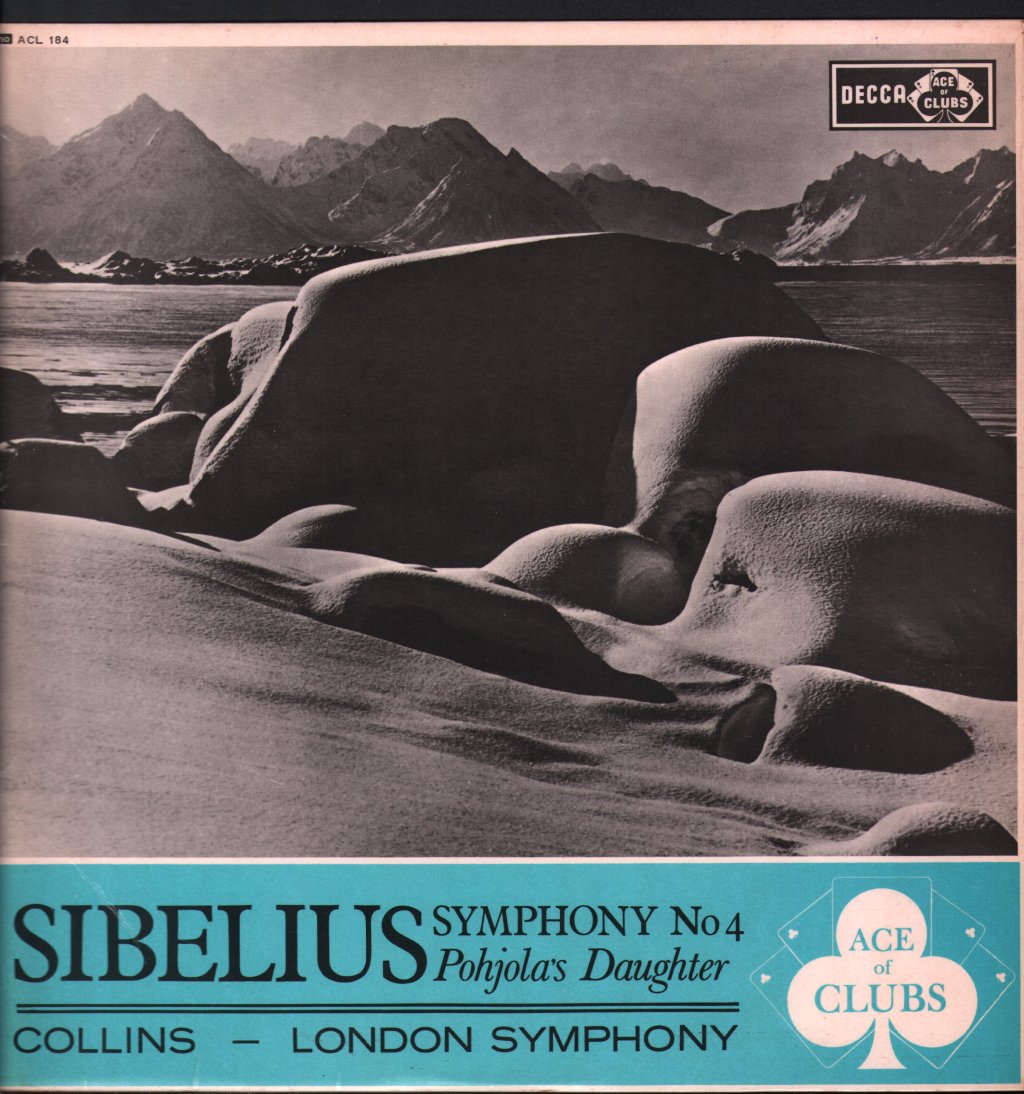 Anthony Collins / London Symphony Orchestra - Sibelius - Symphony No 4 Pohjola's Daughter - Lp