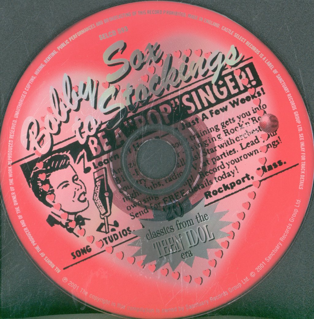 Various Artists - Bobby Sox To Stockings: 20 Classics From The Teen Idol Era - Cd