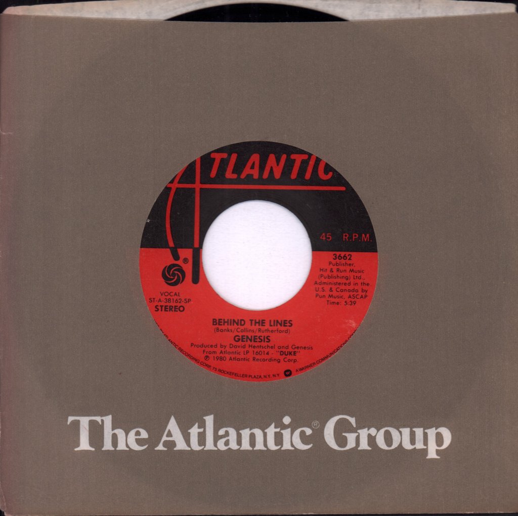 Genesis - Misunderstanding - 7 Inch