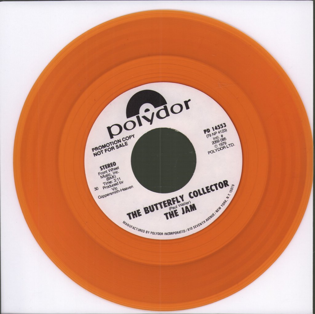 Jam - Butterfly Collector - 7 Inch