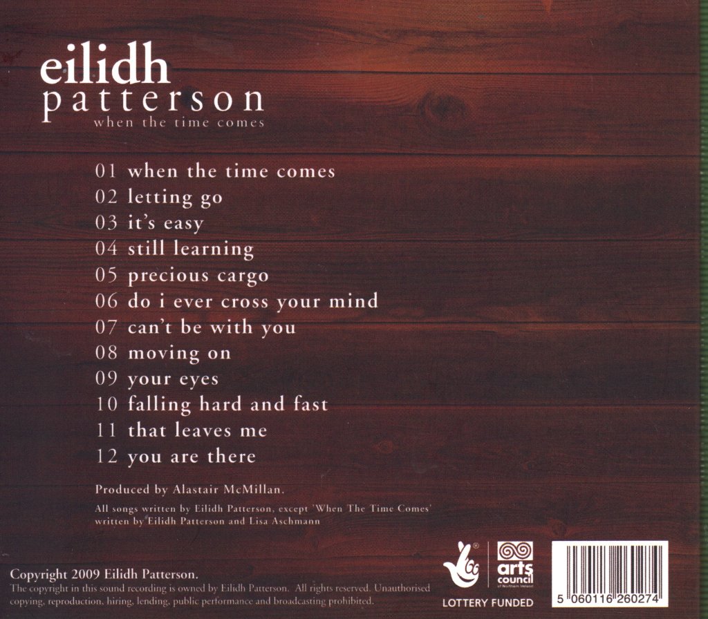 Eilidh Patterson - When The Time Comes - Cd