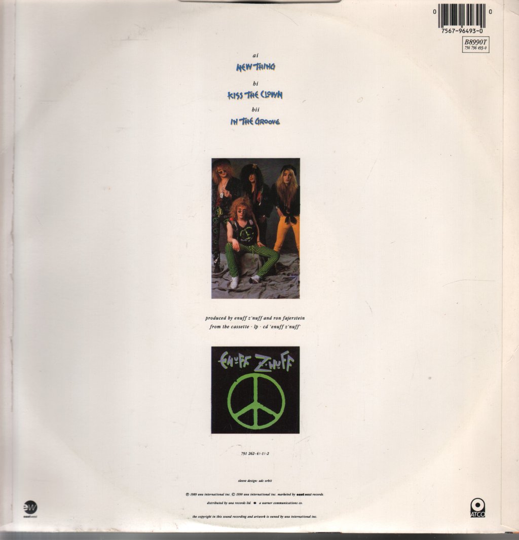 Enuff Z Nuff - New Thing - 12 Inch