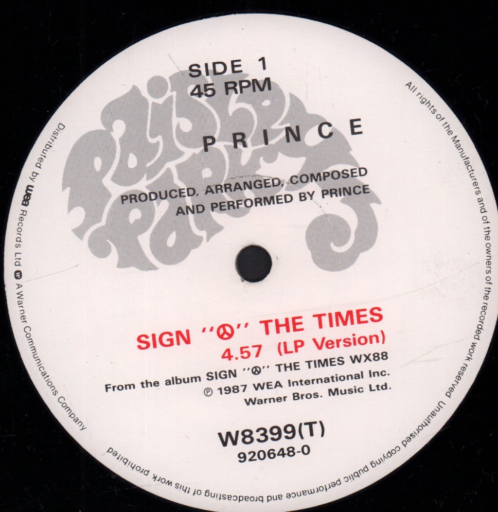 Prince - Sign O The Times - 12 Inch