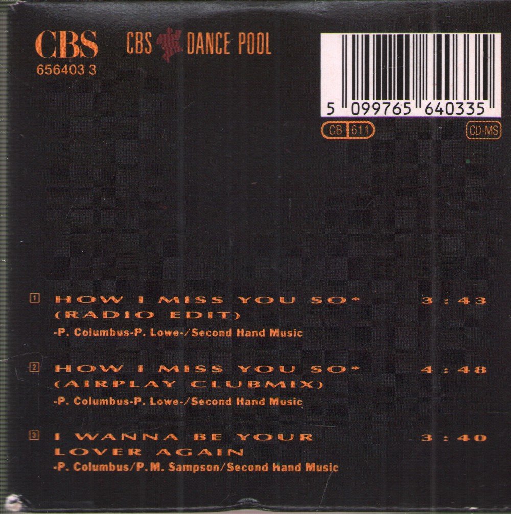 P.M. Sampson - How I Miss You So - Cd