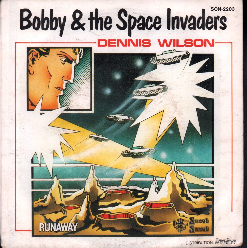 Dennis Wilson (Aussie Artist) - Bobby & The Space Invaders - 7 Inch