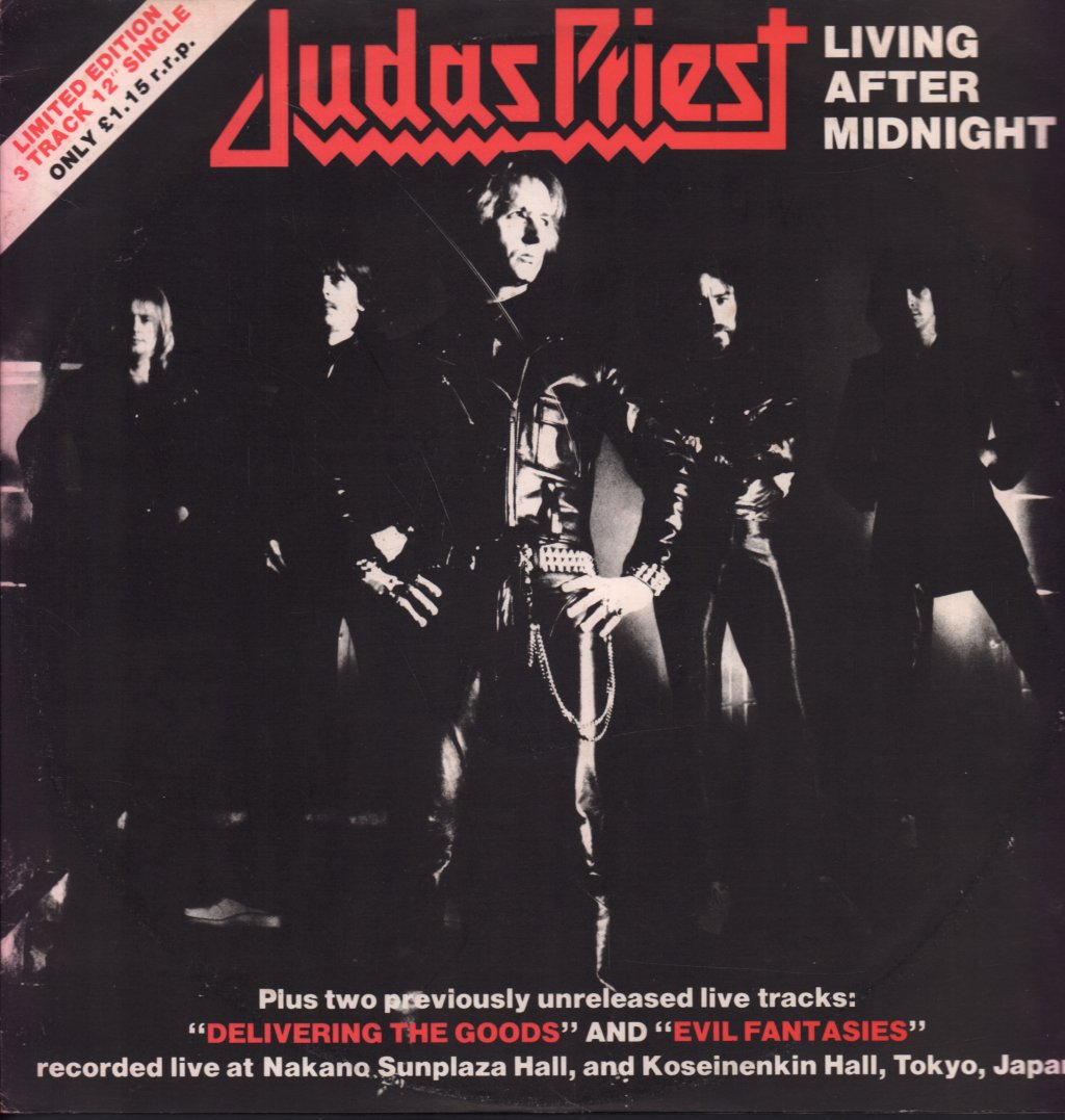 Judas Priest - Living After Midnight - 12 Inch